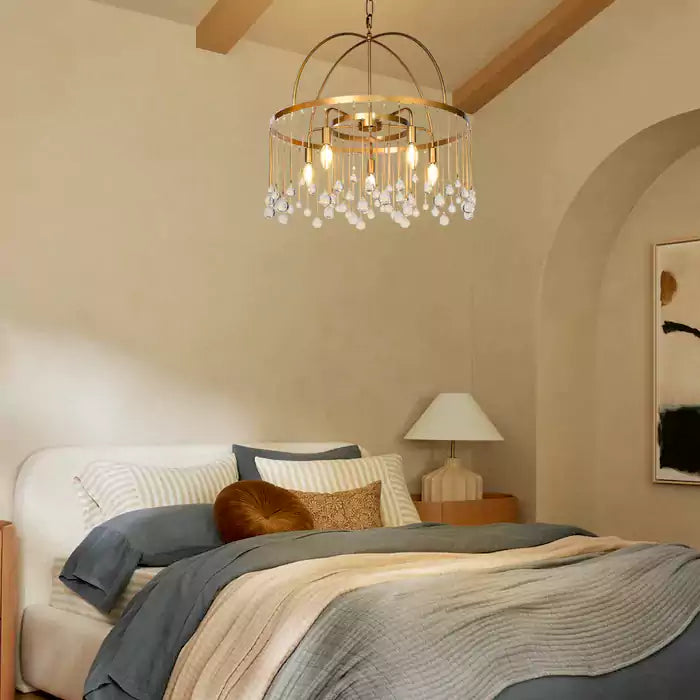 KL Aubray Round Chandelier