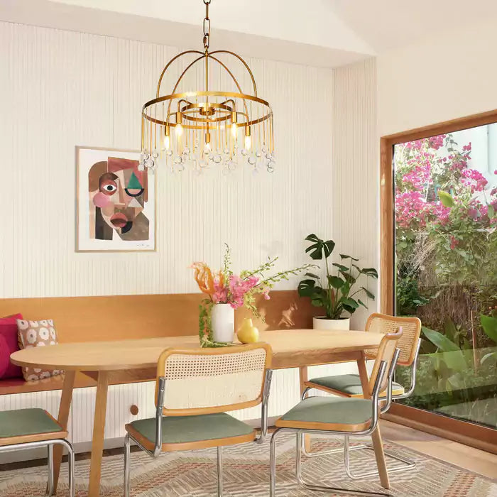 KL Aubray Round Chandelier