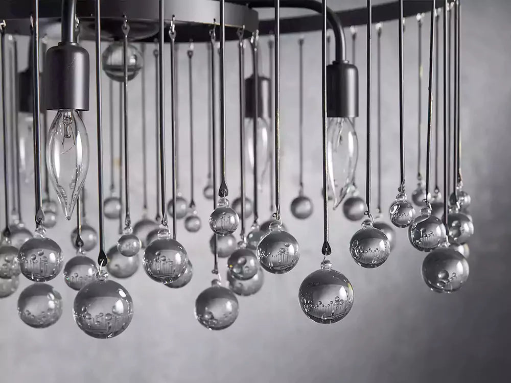 KL Aubray Round Chandelier