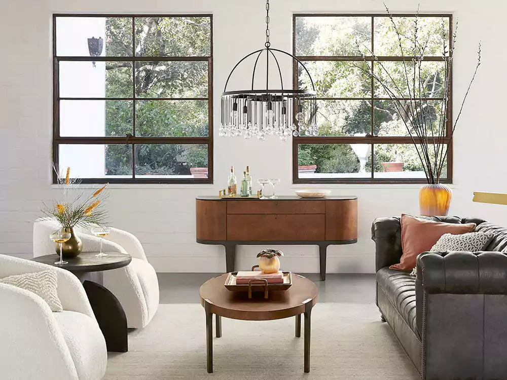 KL Aubray Round Chandelier