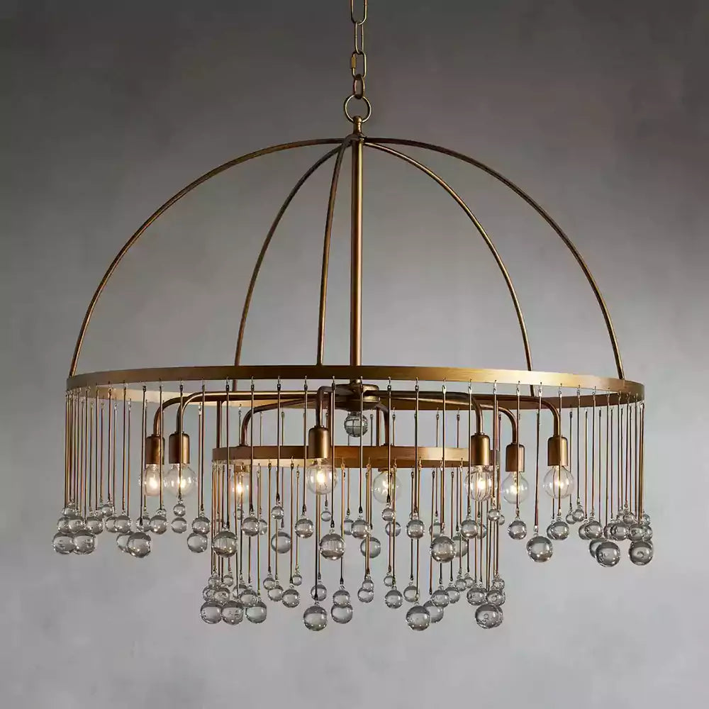 KL Aubray Round Chandelier