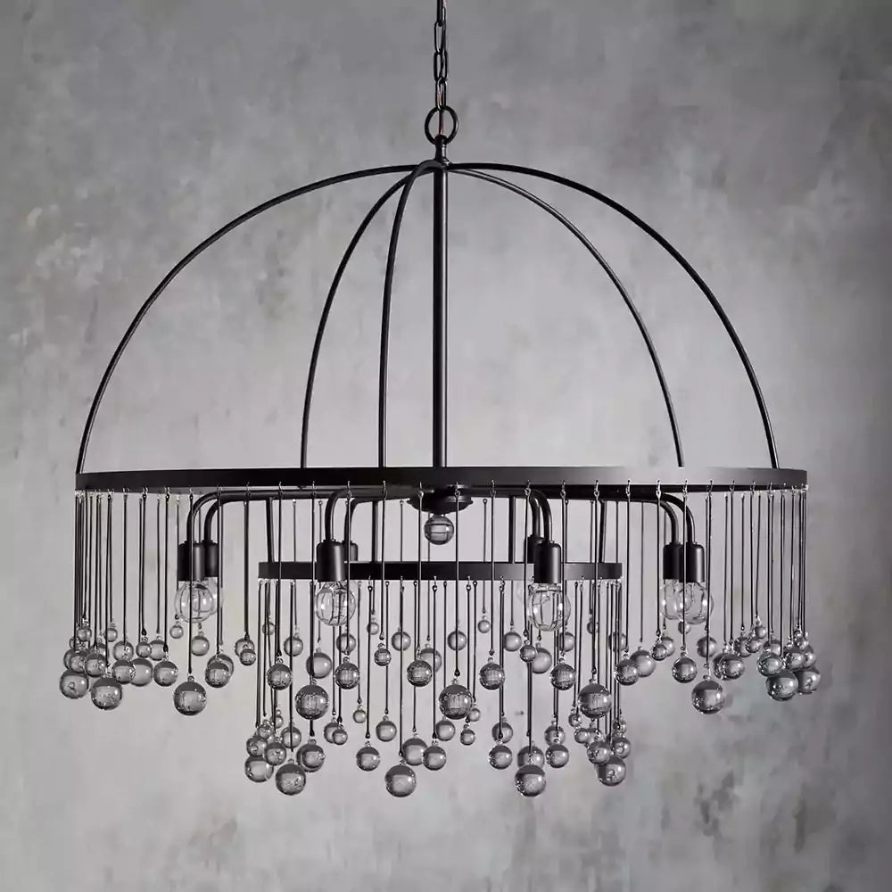 KL Aubray Round Chandelier