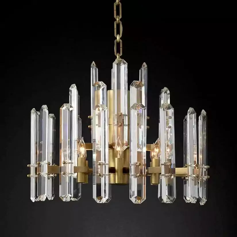 KL Boniton Round Chandelier 24"