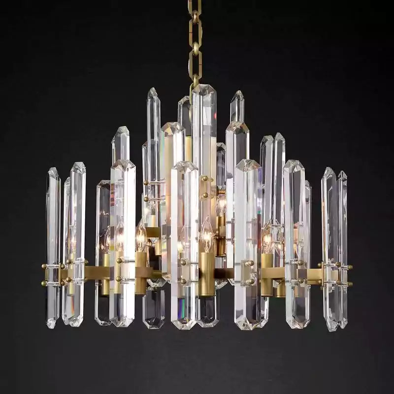 KL Boniton Round Chandelier 24"