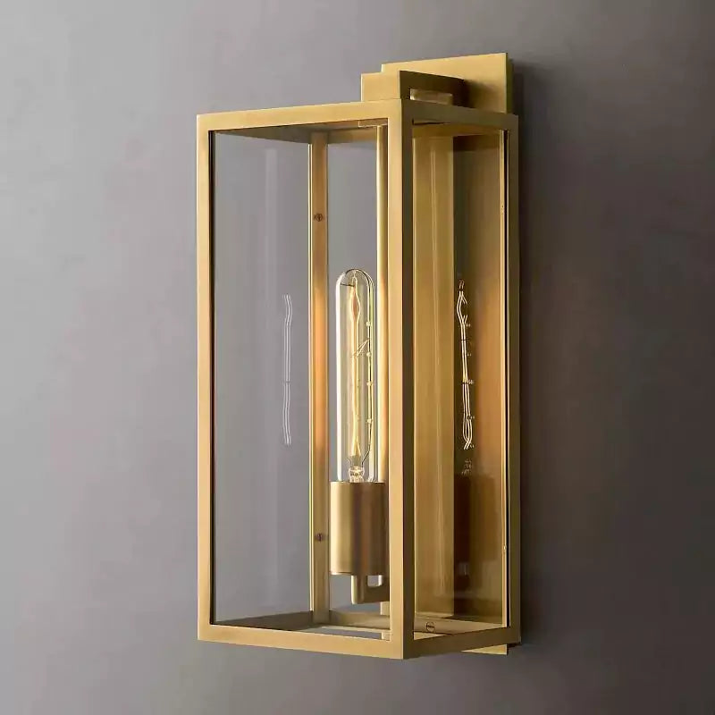 KL Becker Square Wall Sconce 18"