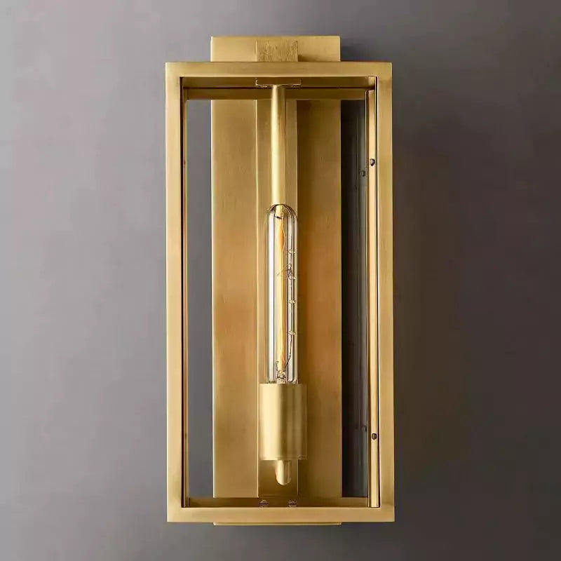 KL Becker Square Wall Sconce 18"