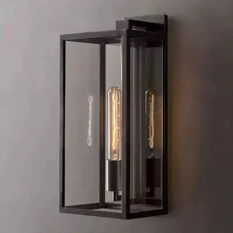 KL Becker Square Wall Sconce 18"