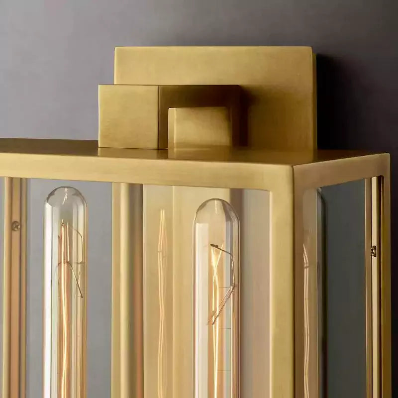 KL Becker Square Wall Sconce 21"