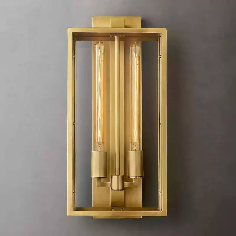 KL Becker Square Wall Sconce 21"