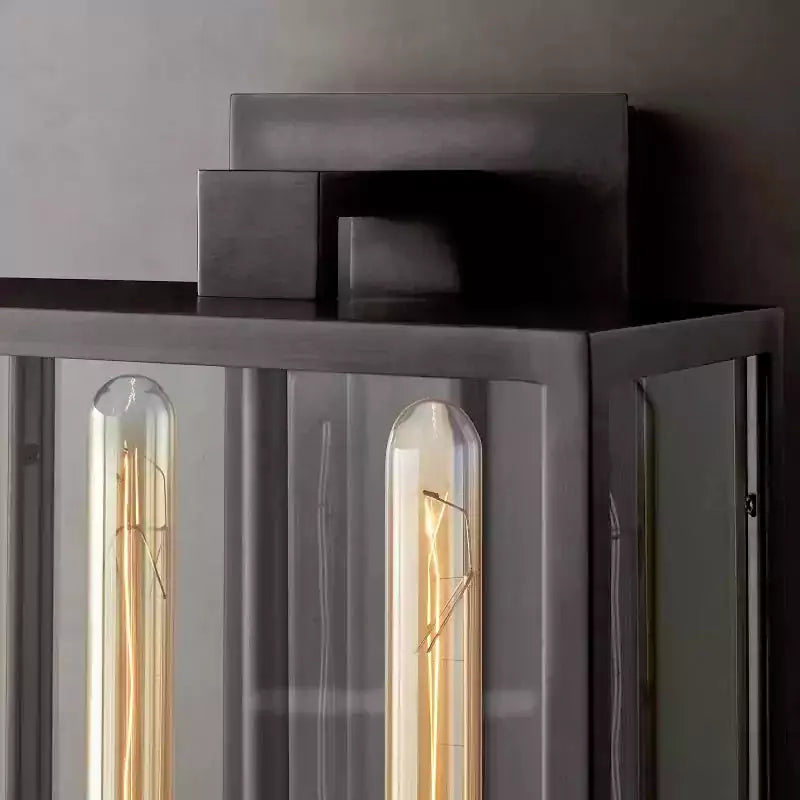KL Becker Square Wall Sconce 21"