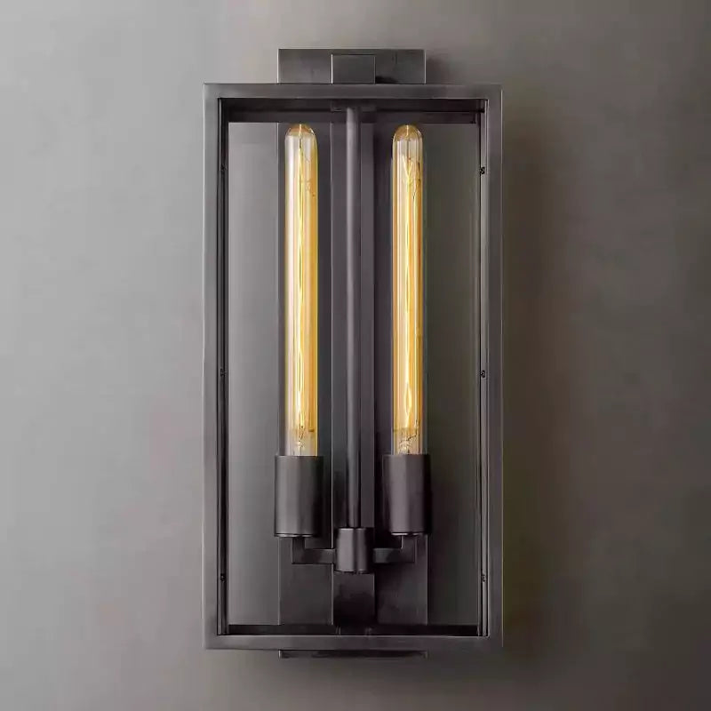 KL Becker Square Wall Sconce 21"