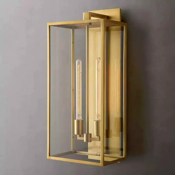 KL Becker Square Wall Sconce 28"