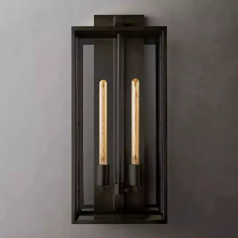 KL Becker Square Wall Sconce 28"