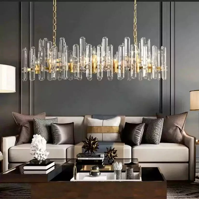 KL Boniton Linear Chandelier 72"