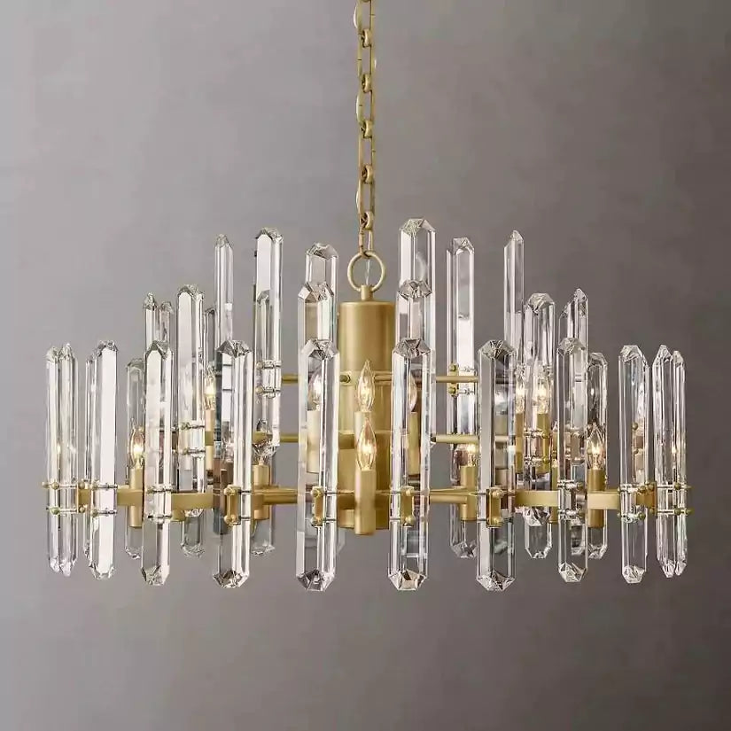 KL Boniton Round Chandelier 36"
