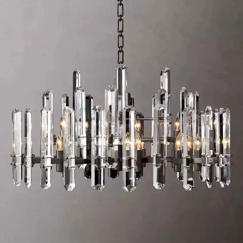 KL Boniton Round Chandelier 36"