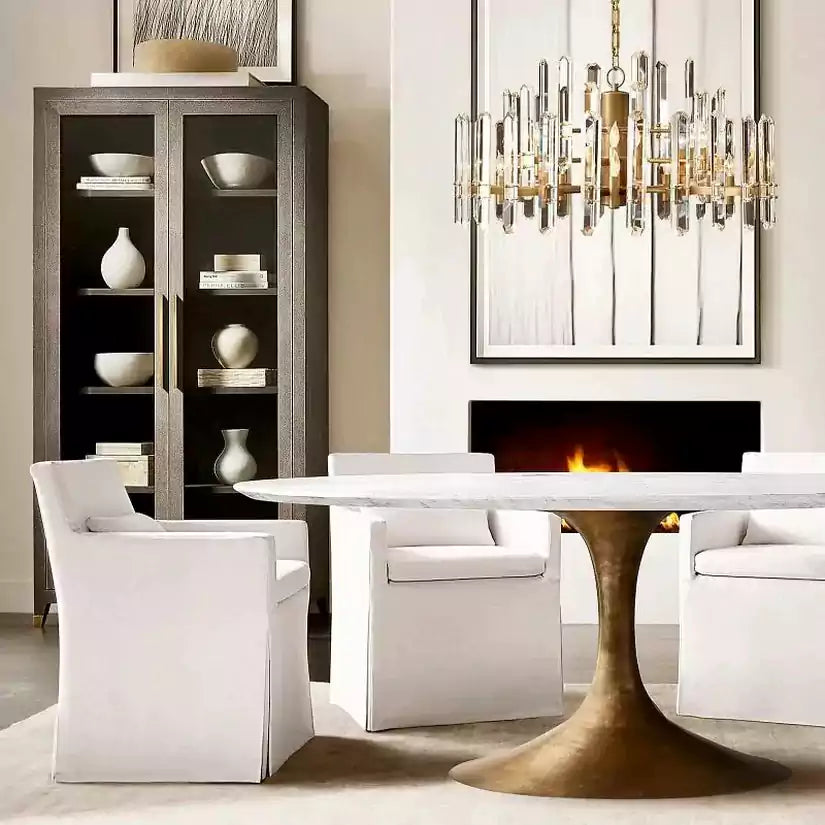KL Boniton Round Chandelier 24"
