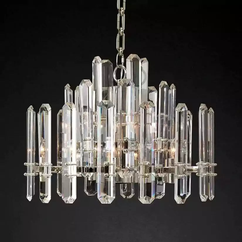 KL Boniton Round Chandelier 24"