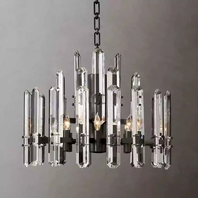 KL Boniton Round Chandelier 24"