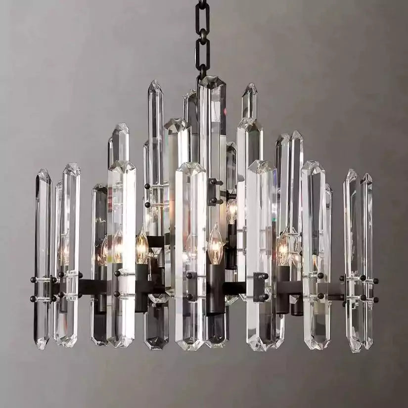 KL Boniton Round Chandelier 24"