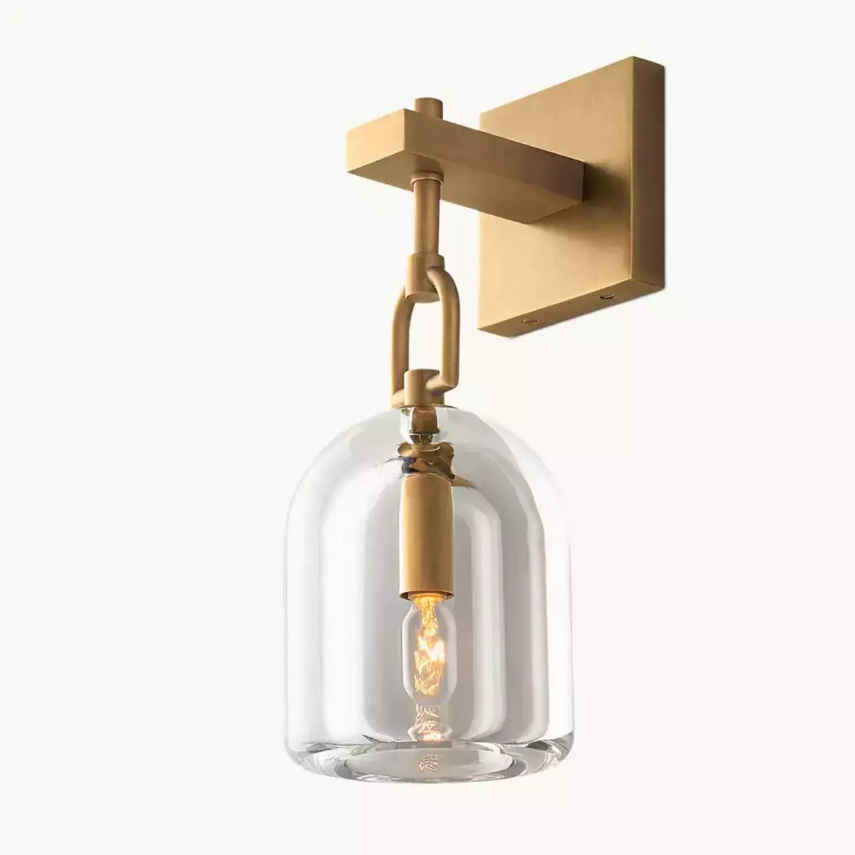 KL Botany Cloche Crystal Sconce