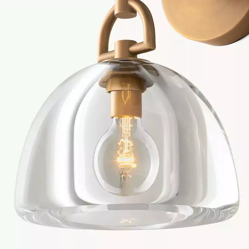 KL Botany Dome Crystal Sconce