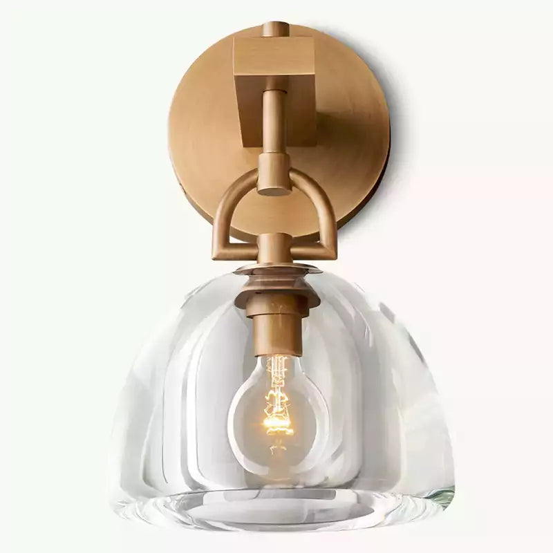 KL Botany Dome Crystal Sconce