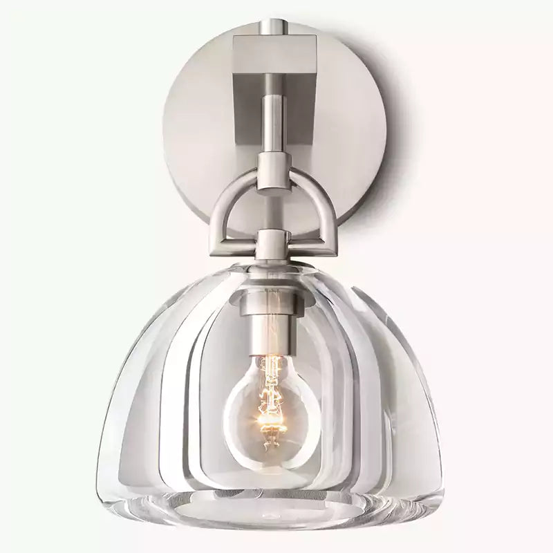 KL Botany Dome Crystal Sconce