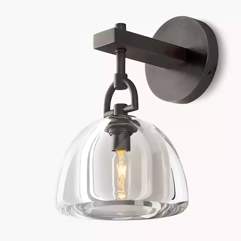 KL Botany Dome Crystal Sconce