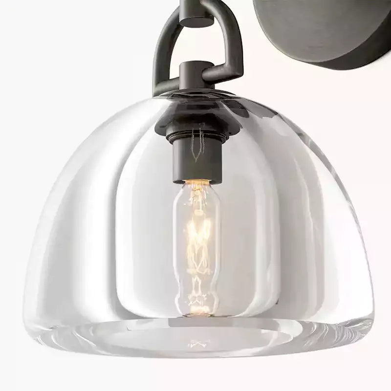 KL Botany Dome Crystal Sconce
