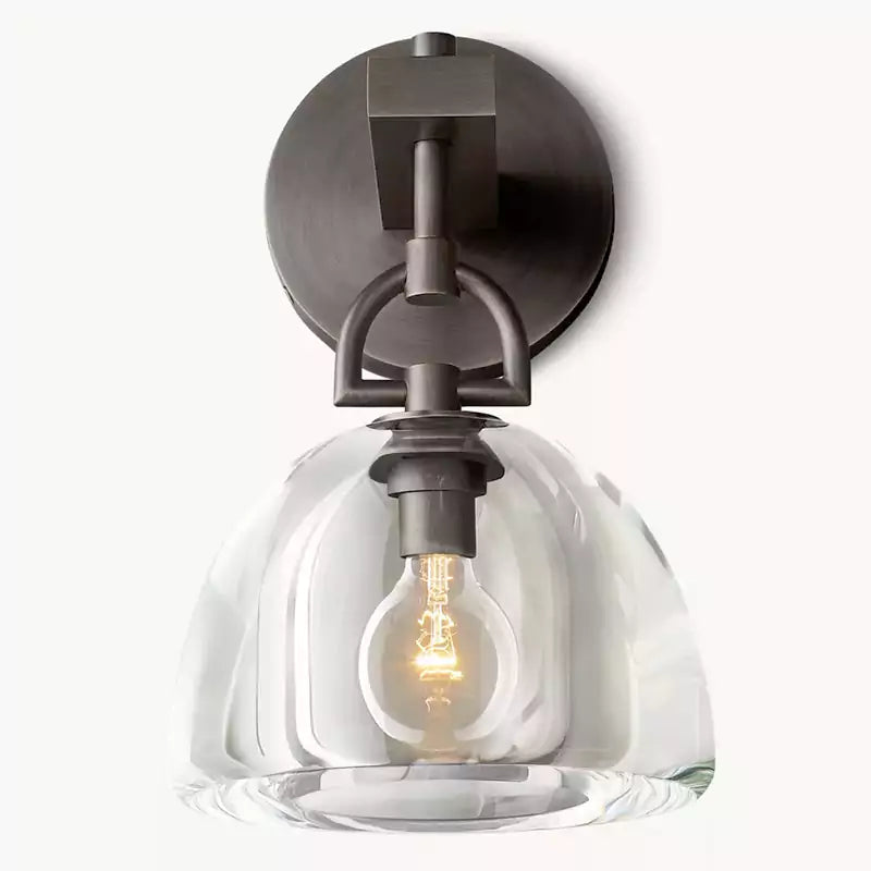 KL Botany Dome Crystal Sconce