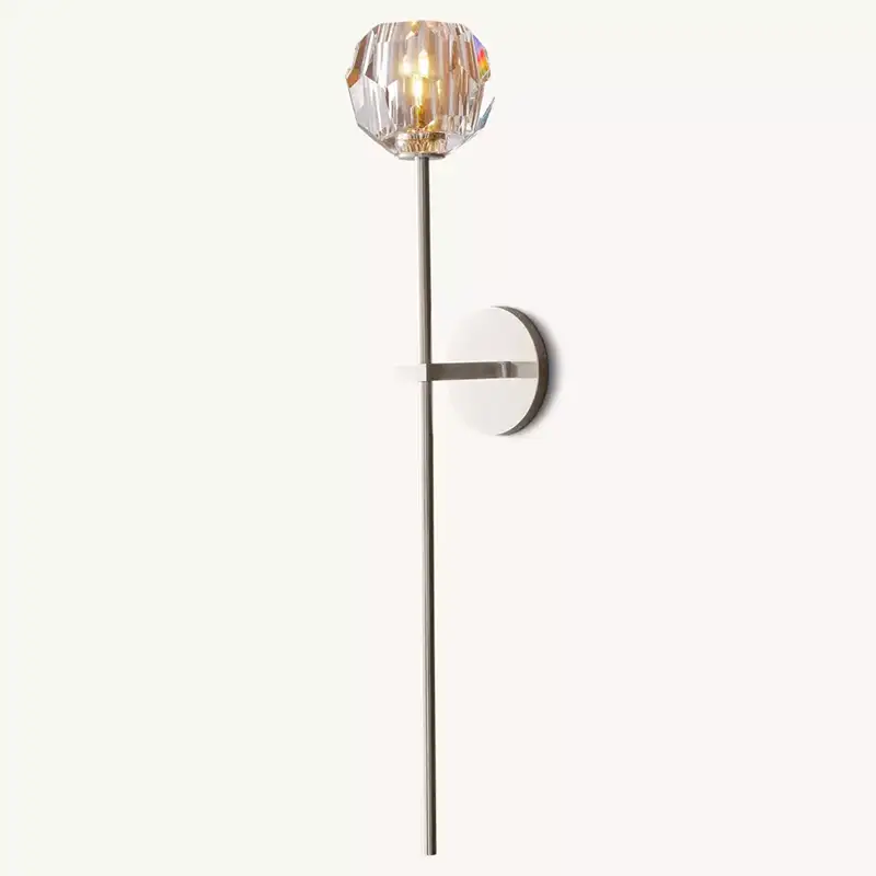 KL Bulla De Crystal Clear Glass Grand Wall Sconce