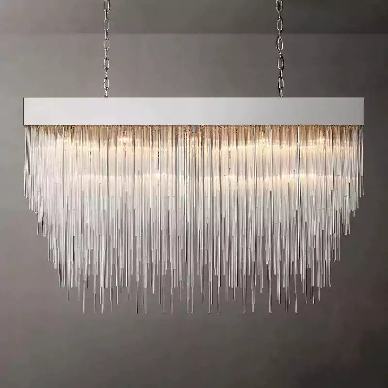 KL Casa Rectangular Chandelier 54"