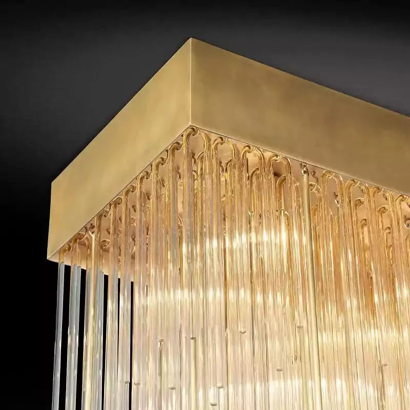 KL Casa Rectangular Chandelier 54"
