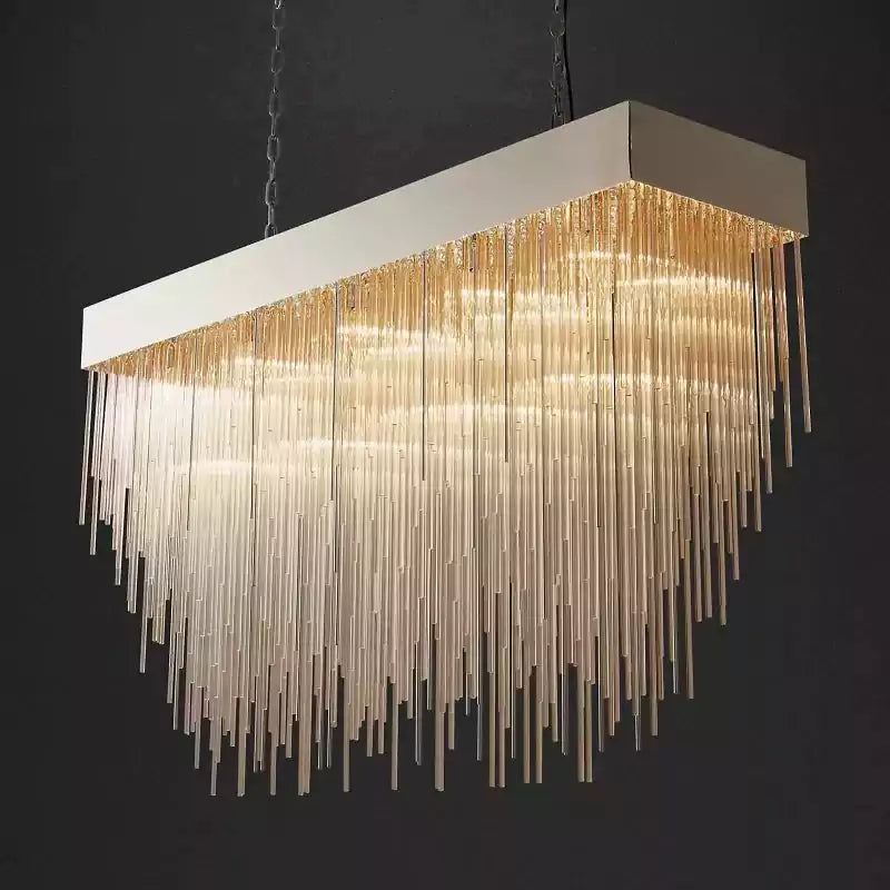 KL Casa Rectangular Chandelier 54"