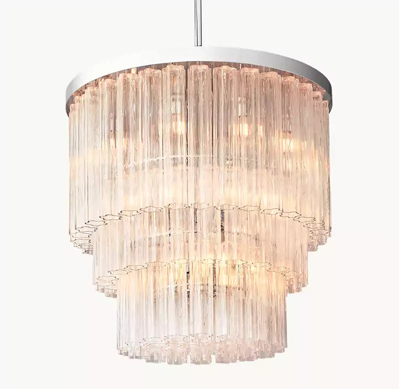 KL Cielle Three-Tier Round Chandelier 36"
