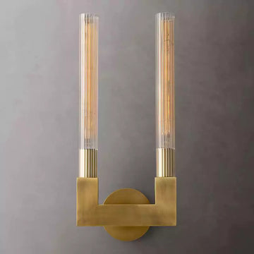 KL Cannala Glass Double Wall Sconce