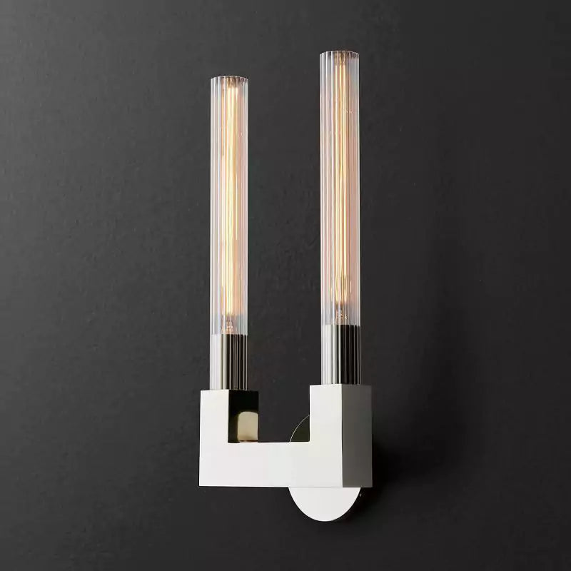 KL Cannala Glass Double Wall Sconce