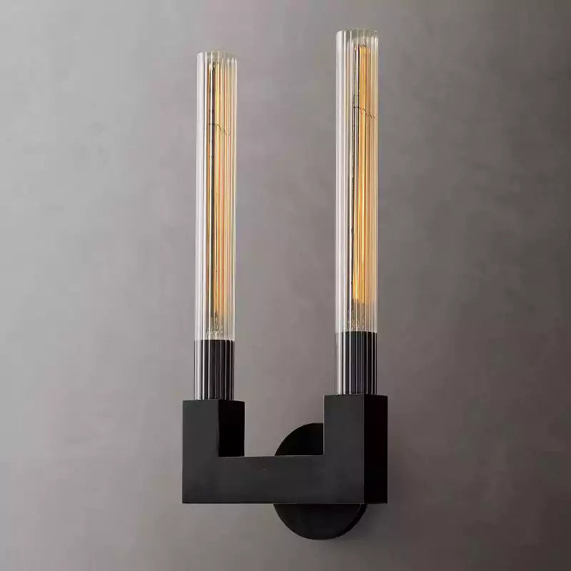 KL Cannala Glass Double Wall Sconce