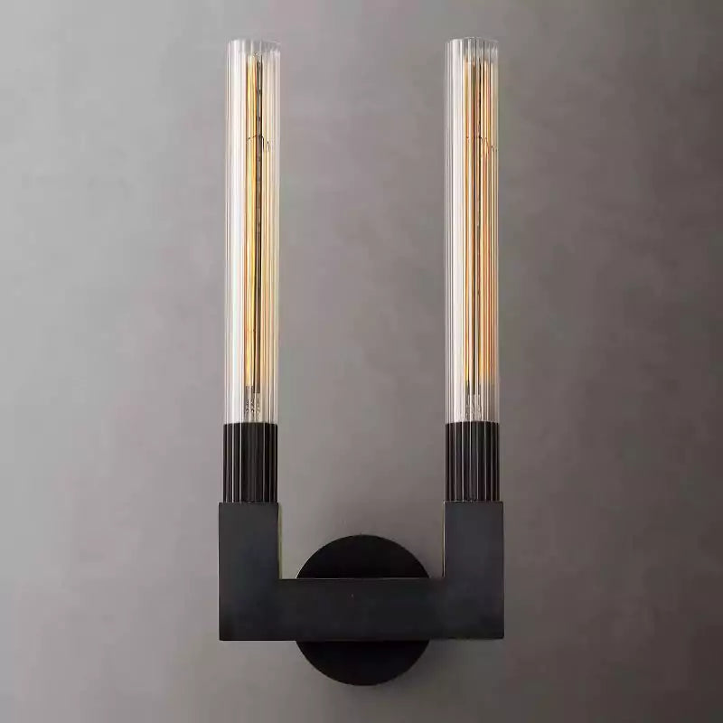 KL Cannala Glass Double Wall Sconce