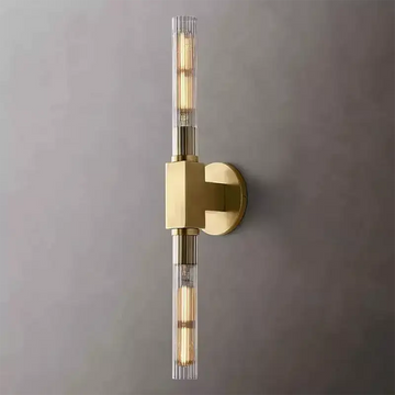 KL Cannala Glass Linear Wall Sconce