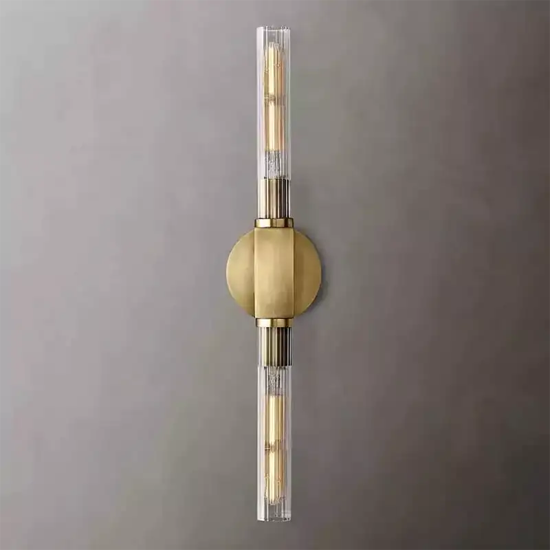 KL Cannala Glass Linear Wall Sconce