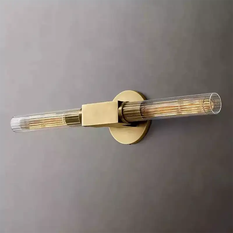 KL Cannala Glass Linear Wall Sconce