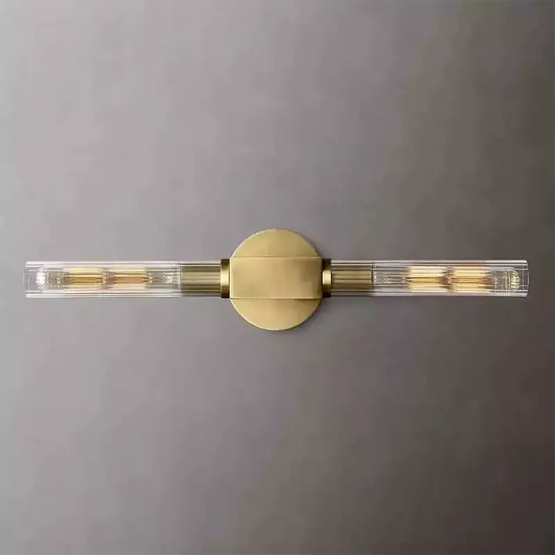 KL Cannala Glass Linear Wall Sconce