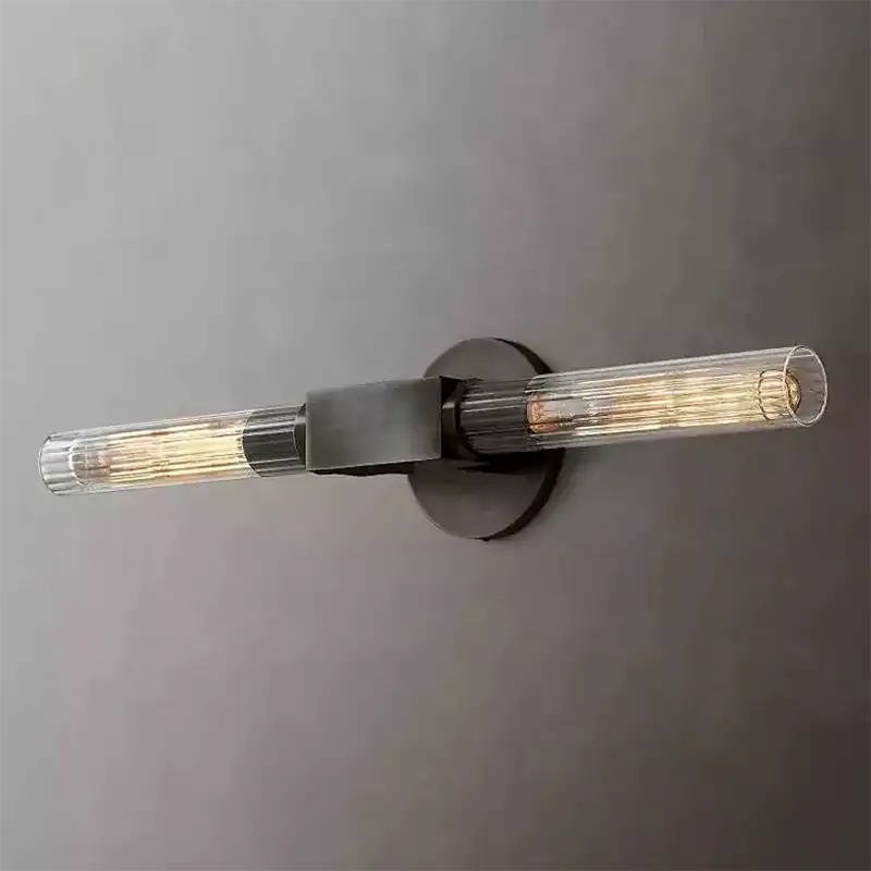 KL Cannala Glass Linear Wall Sconce
