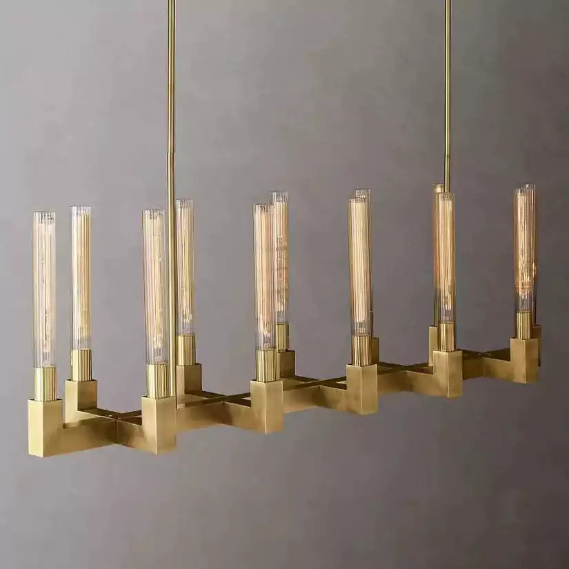 KL Cannala Linear Chandelier 55"