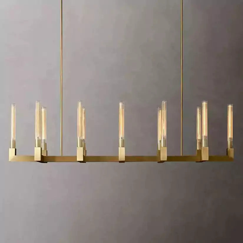 KL Cannala Linear Chandelier 67"
