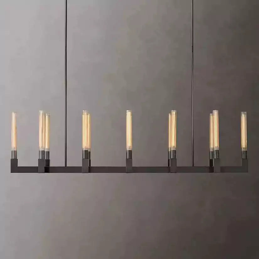 KL Cannala Linear Chandelier 67"