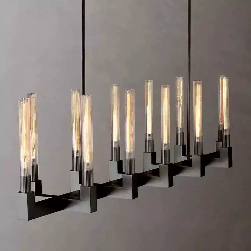 KL Cannala Linear Chandelier 67"