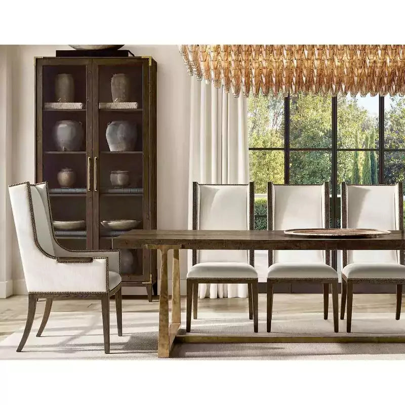 KL Chiaray Smoke Glass Tiered Rectangular Chandelier 74"